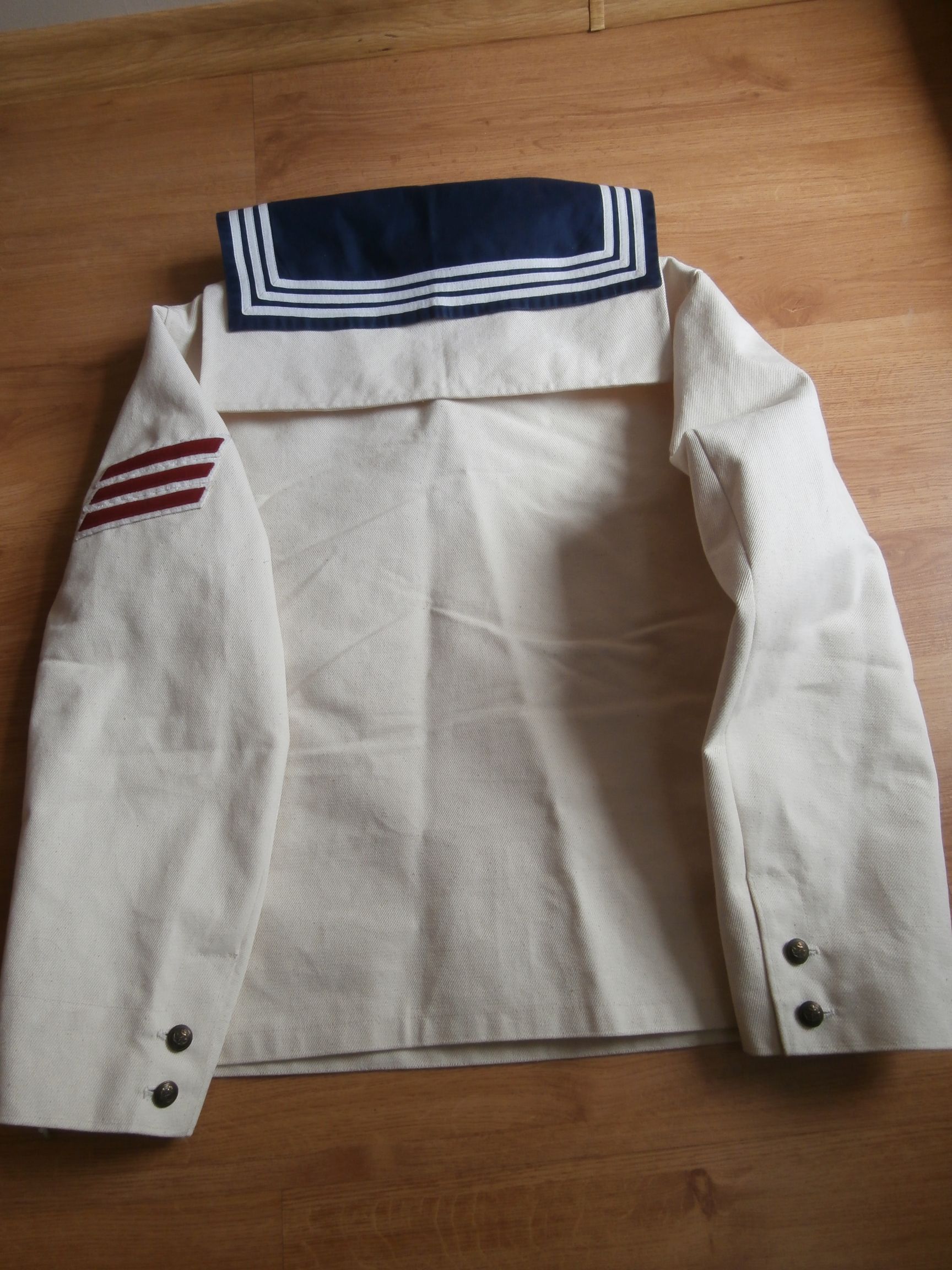 Bluza biała tył